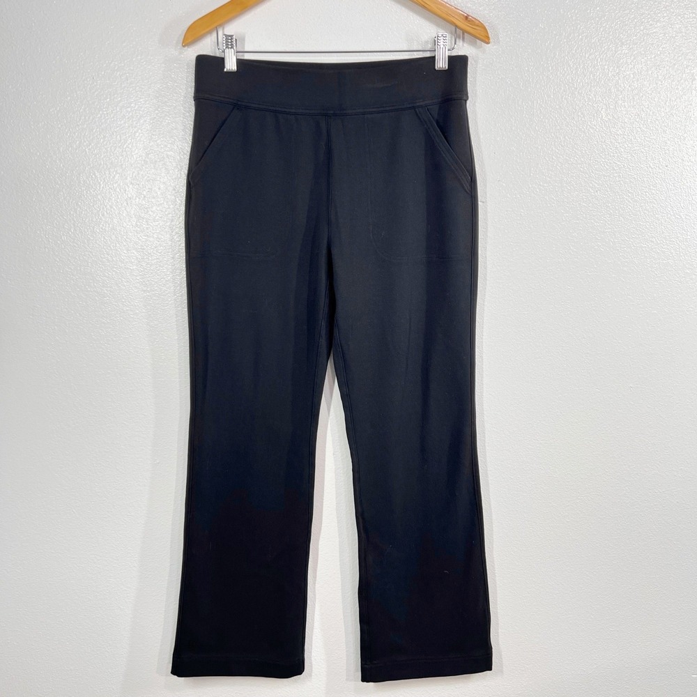 Duluth Trading Co Women's Size Mx 29  Wearwithall Ponte Knit Straight Leg Pants
